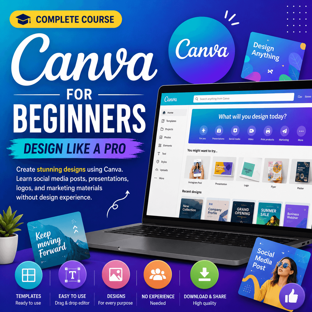 Canva for Beginners: Design Like a Pro