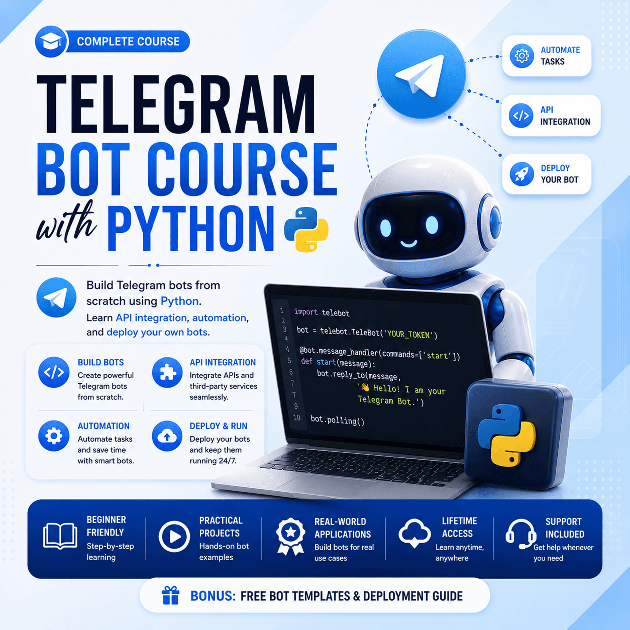 Telegram Bot Course with Python