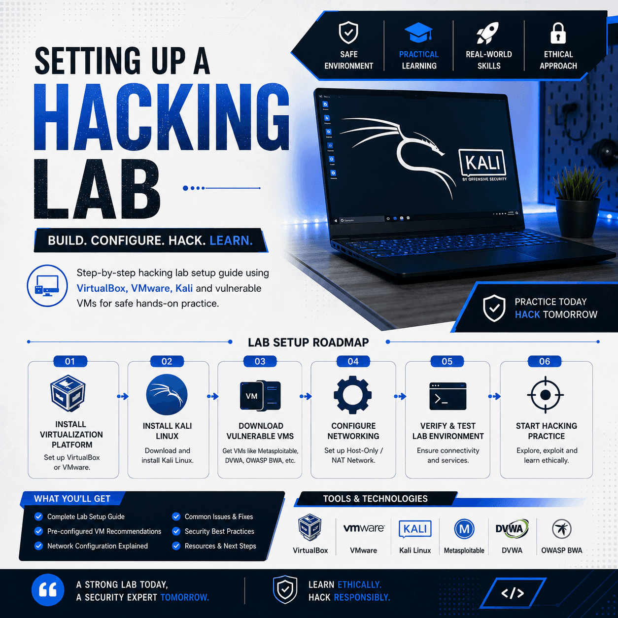 Setting Up a Hacking Lab — Hacking course at EduBazar.shop